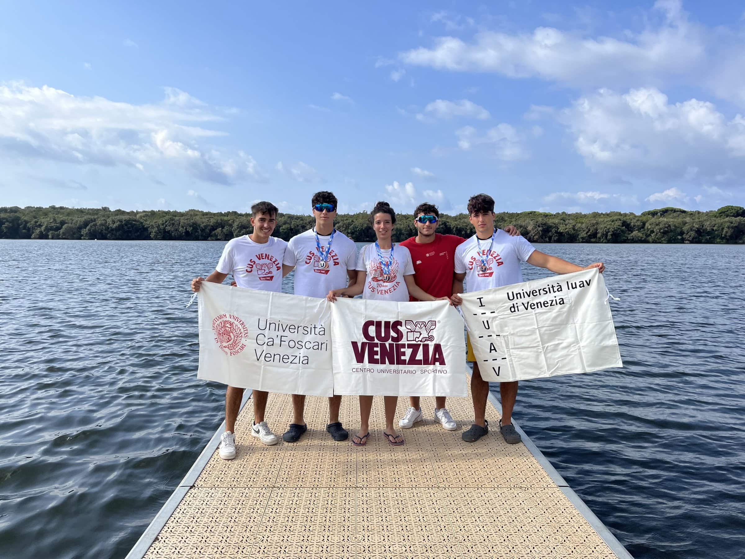 QUATTRO PODI PER IL CUS VENEZIA AI CAMPIONATI NAZIONALI UNIVERSITARI