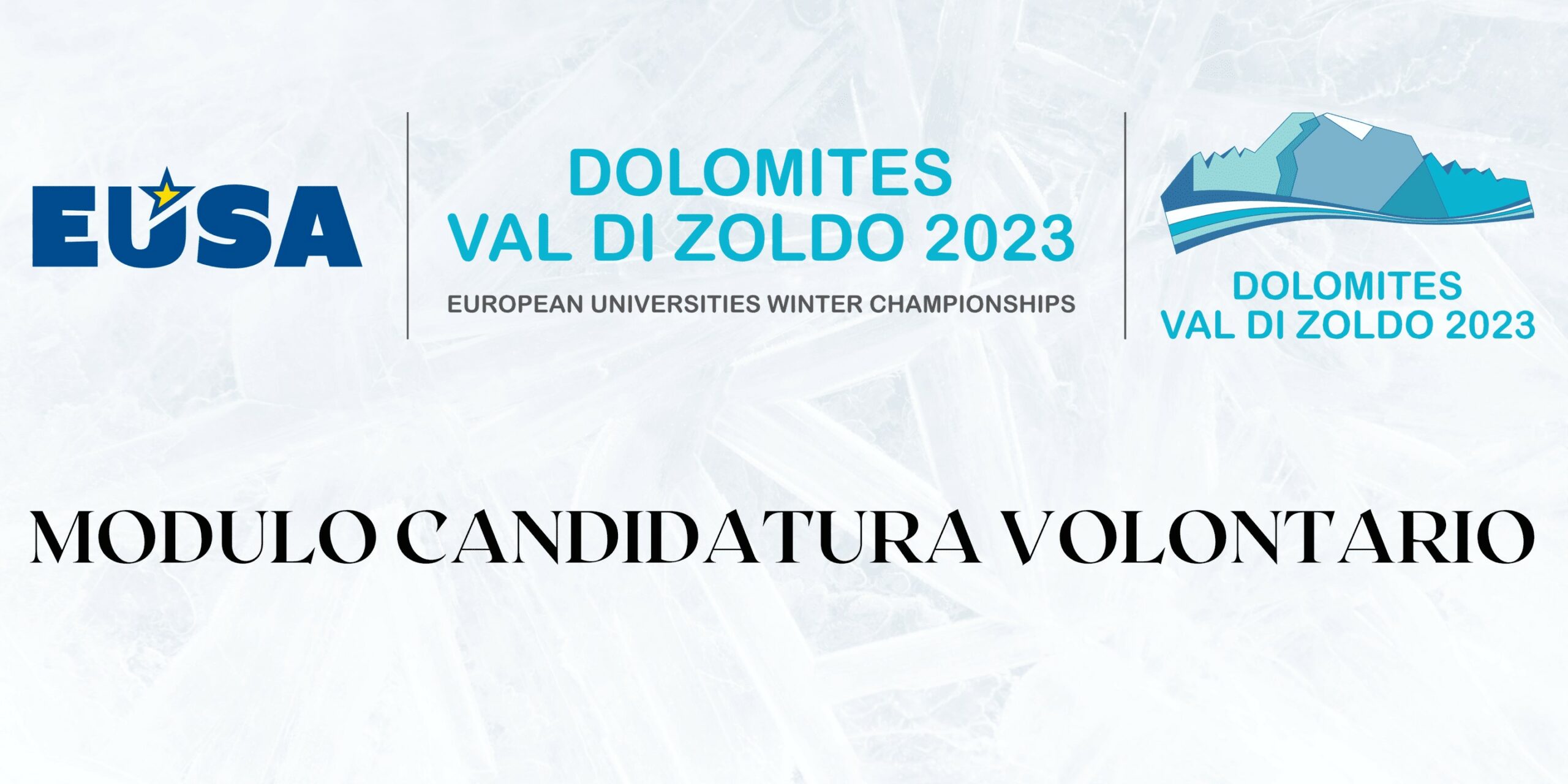 Vieni a vivere gli European Universities Winter Championships da protagonista!