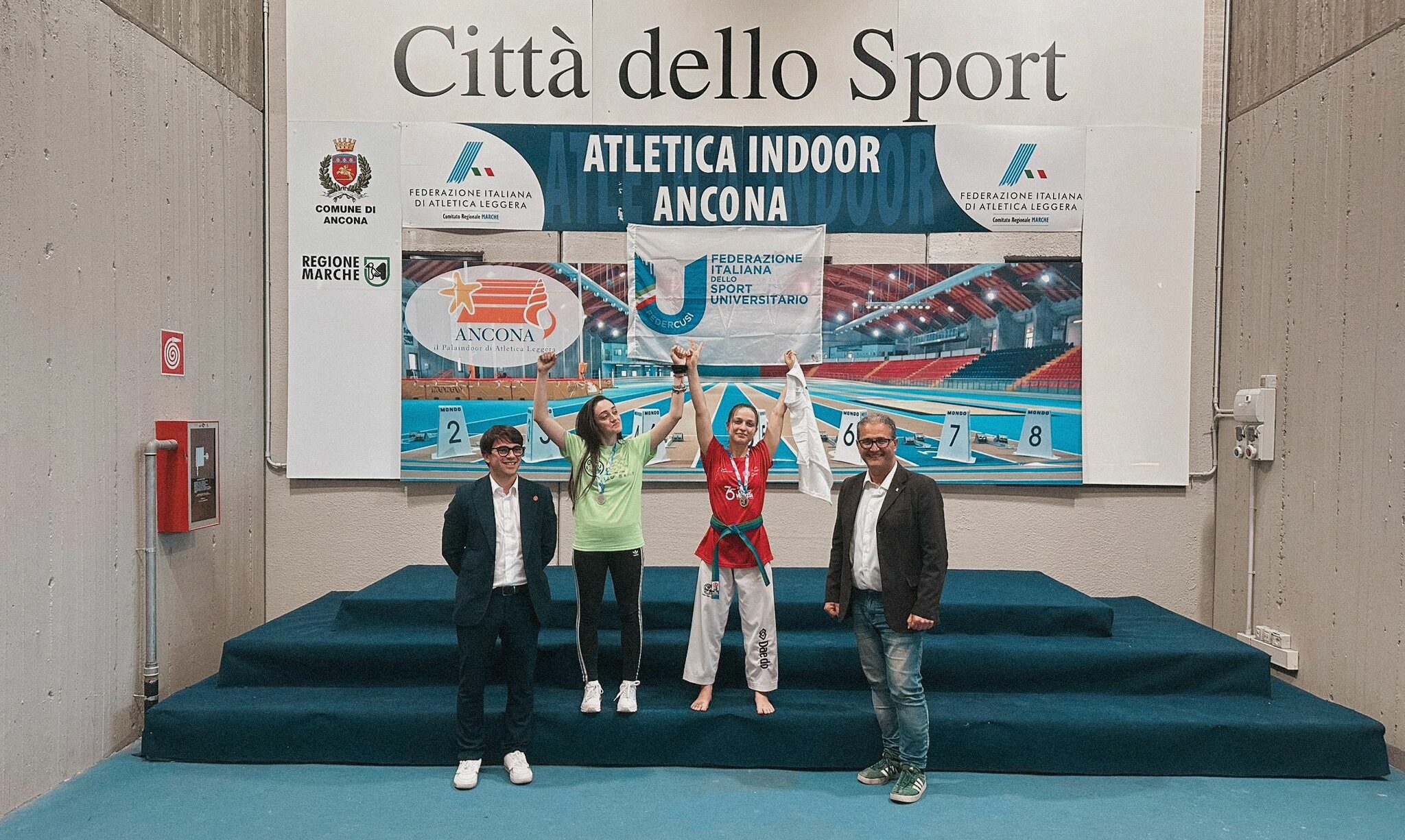 DAL TAEKWONDO PRIMO TITOLO PER IL CUS VENEZIA AD ANCONA