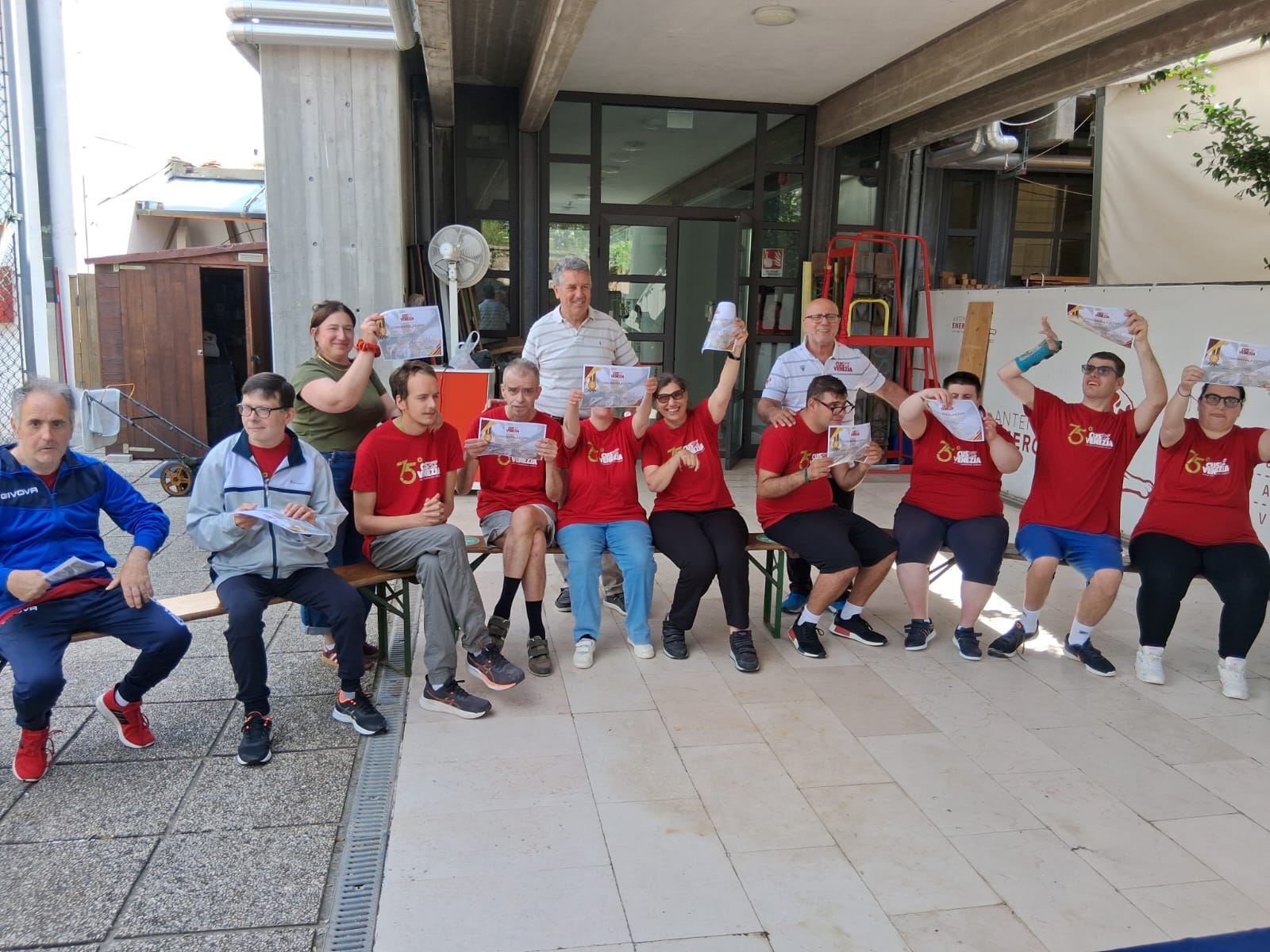 SI CONCLUDE UN ALTRO ANNO DI SPORT CON LA CASA NICOPEJA E IL CENTRO DI SANT’ALVISE